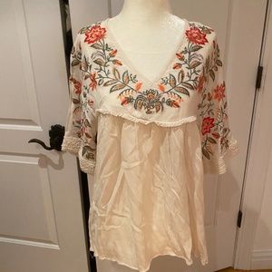 Ranna Gill Floral blouse